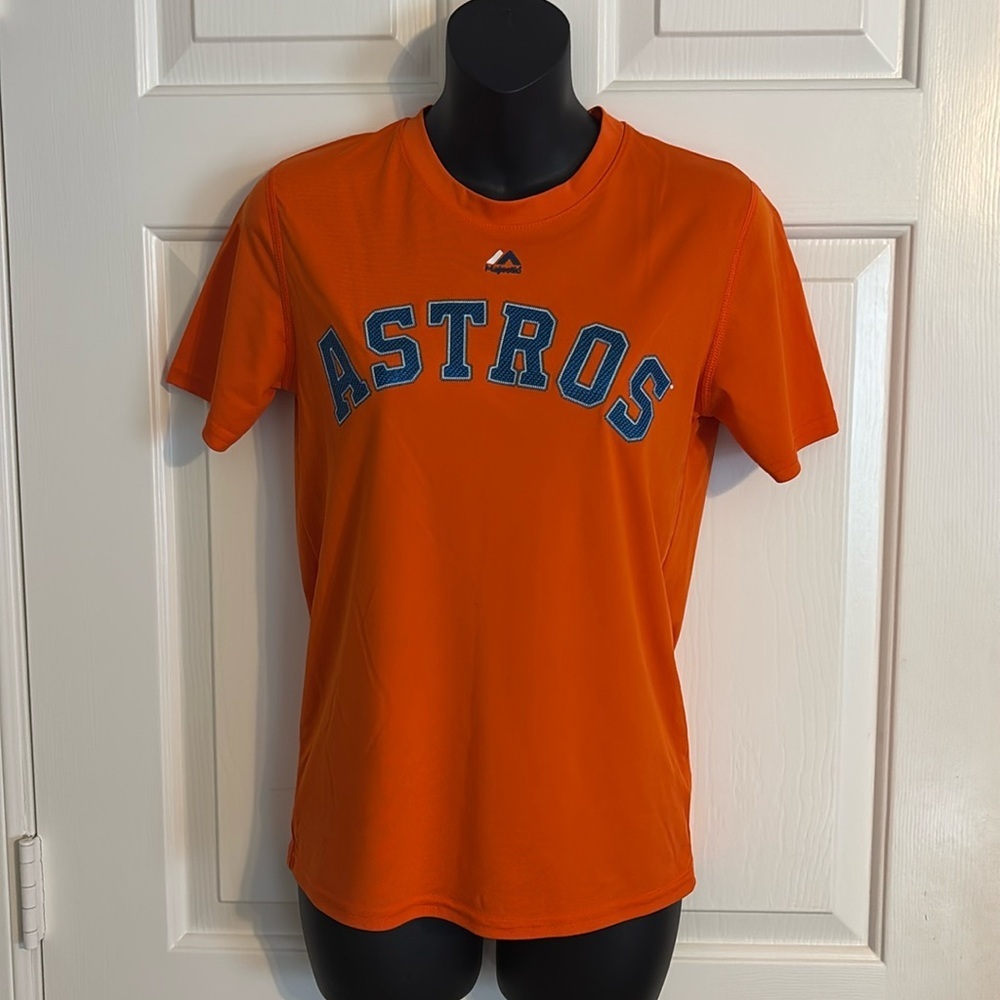 Youth Majestic Houston Astros Correa Dry Fit Tee - Size 10/12